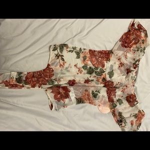 Floral bodysuit